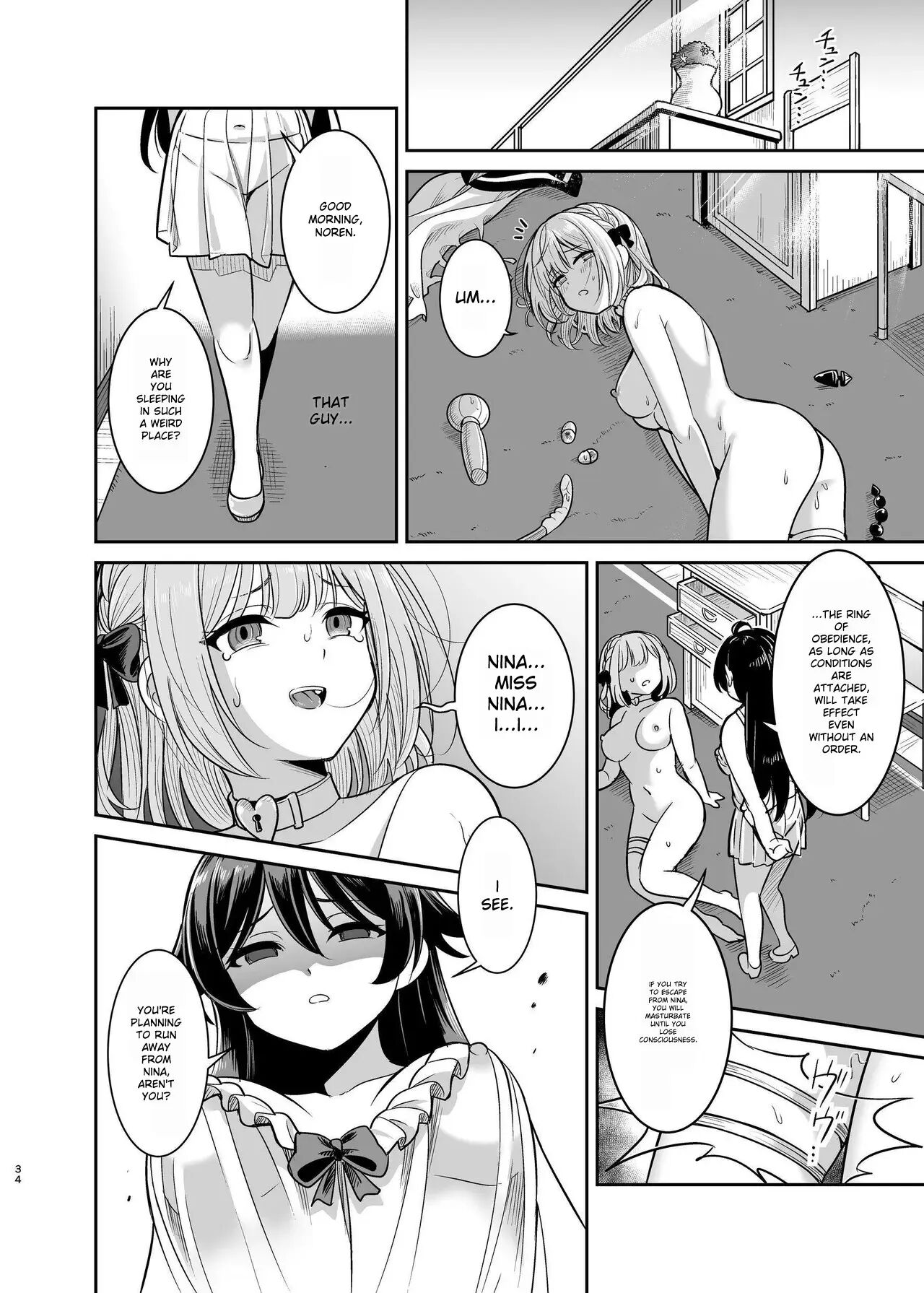 Yandere Young Lady's Sexual Slave Education ~a Young Lady From A Prestigious Aristocratic Family Is Bought And Taken To Her Childhood Friend's House~ Chapter 1000 Page 33